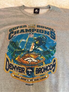 STARTER RARE VINTAGE SBXXXIII Official Locker Room Tee Mens Size L